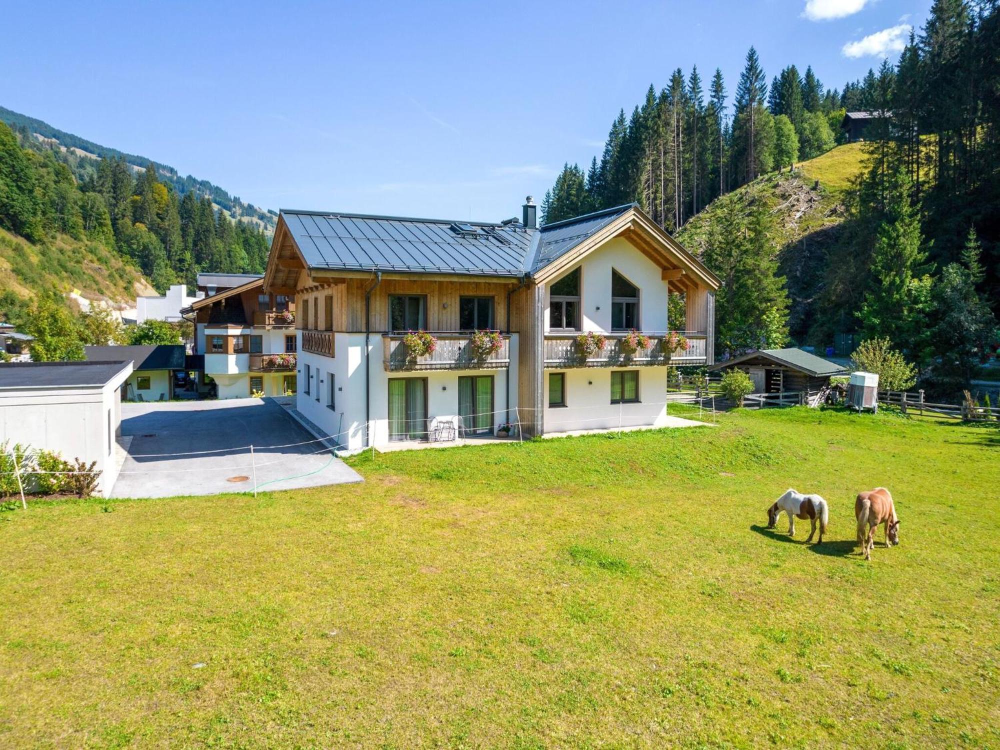 Willa Lovely Chalet In Salzburg With Mountain View Saalbach-Hinterglemm Zewnętrze zdjęcie